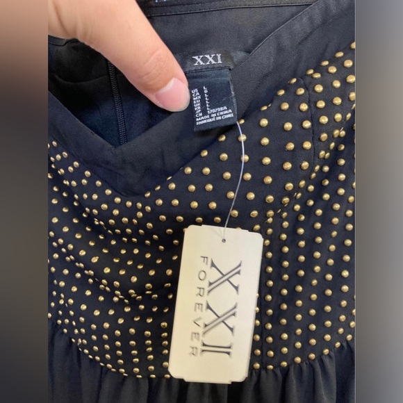 Forever21 studded tube Dress Size Large - Picture 3 of 4